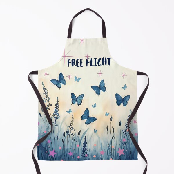 Item preview, Watercolor Free Flight Blue Butterflies designed and sold by Ciervo Primavera.