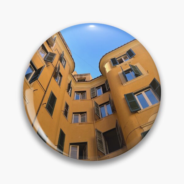 Item preview, Roman Summer Courtyard Yellow designed and sold by AOSPrints.