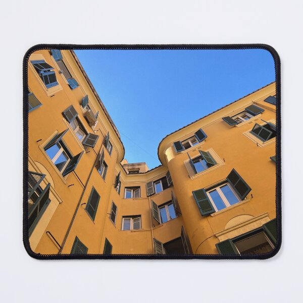 Item preview, Roman Summer Courtyard Yellow designed and sold by AOSPrints.