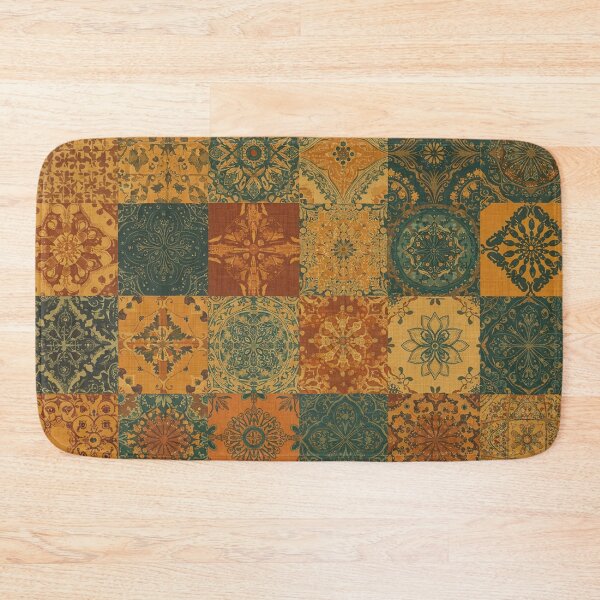 Item preview, Vintage Tile Patchwork designed and sold by MySignatureItems.