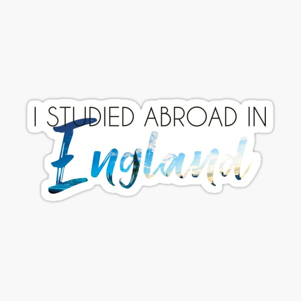 Artikel-Vorschau von England Studieren im Ausland, designt und verkauft von UnderwaterSky.
