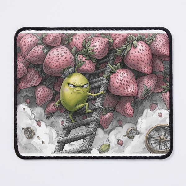 Item preview, Angry Olive Tackles Mt Strawberry Bramble designed and sold by KiwiHola.