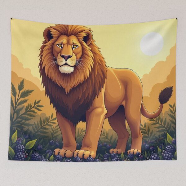 Item preview, Blackberry lion designed and sold by PierreAlbijanic.