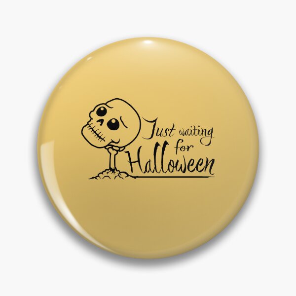 Item preview, Sad Skeleton Just Waiting For Halloween Grave Rising designed and sold by shirt-o-mat.
