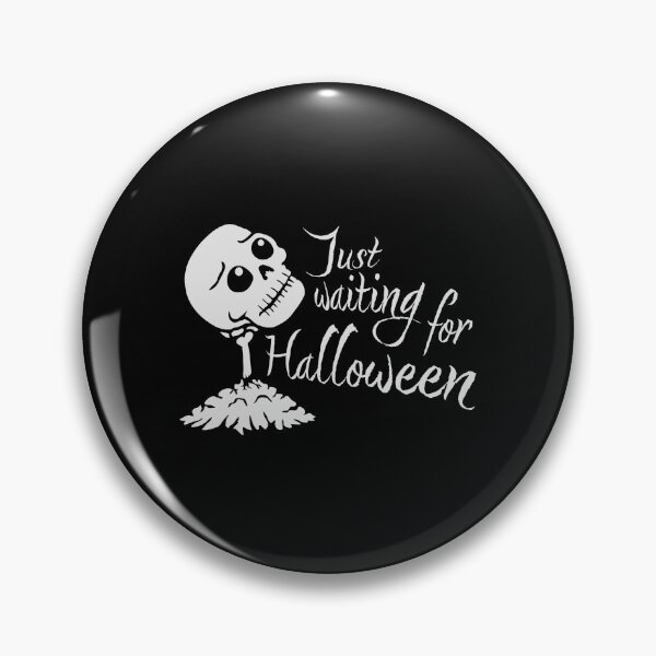 Item preview, Sad Skeleton Just Waiting For Halloween Grave Rising designed and sold by shirt-o-mat.