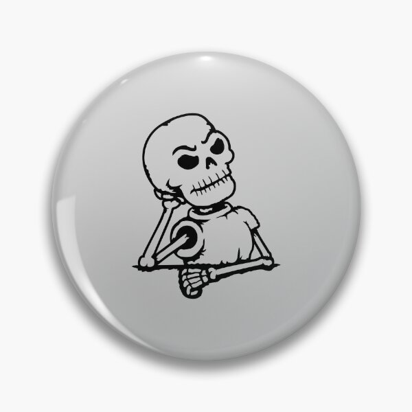Item preview, Impatient Skeleton Waiting Halloween Eager Longing Angry Funny designed and sold by shirt-o-mat.