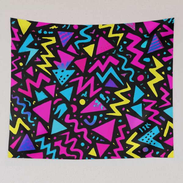 Item preview, Neon Chaos 80s Party All-Over Print designed and sold by getpressedshirt.