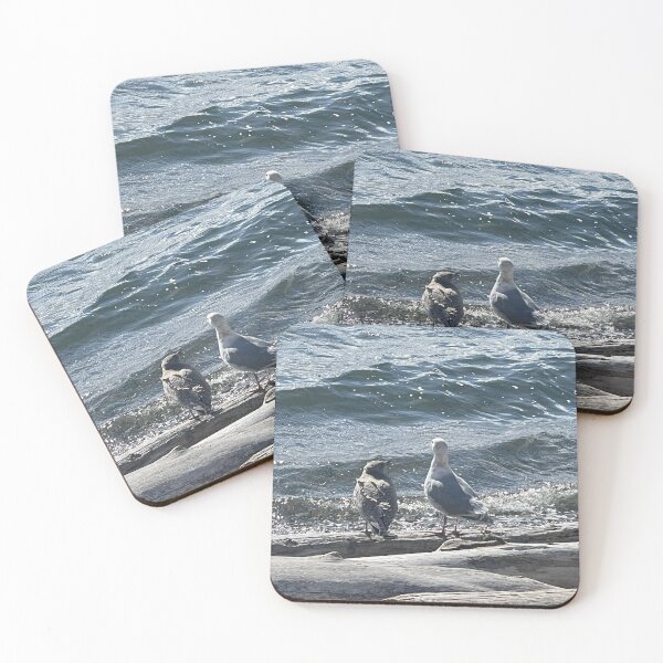 Item preview, A Quiet Conversation on the Shore designed and sold by Twinflower Opossum Art.