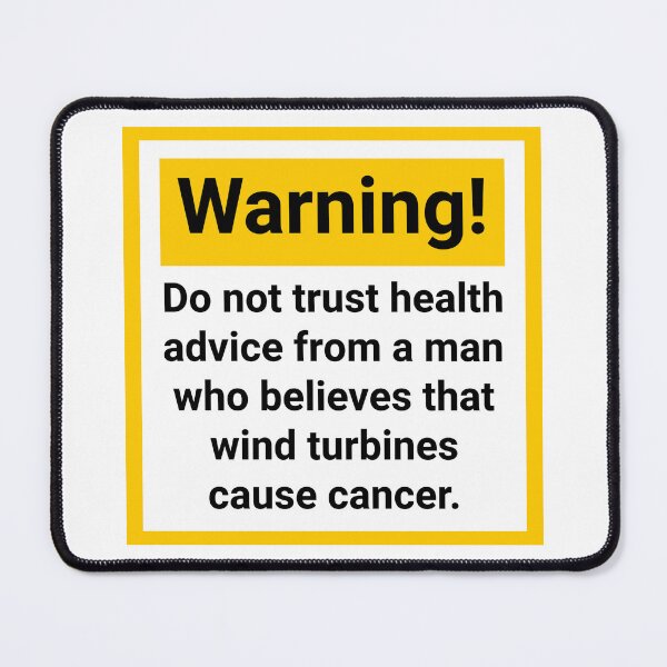 Item preview, Funny anti Trump public health warning sign.  designed and sold by Rachel the Artist .
