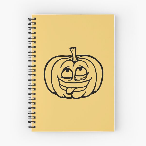 Item preview, Crazy Pumpkin Weird Grimace Cross Eyed Halloween Funny designed and sold by shirt-o-mat.