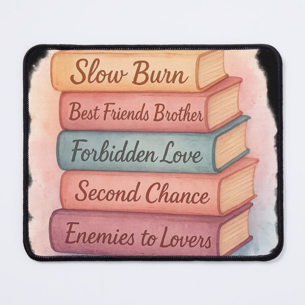 Item preview, Romance Trope Book Stack | Jewel Tone books designed and sold by thatgirlrenee91.