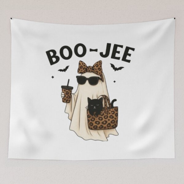 Item preview, Ghost BOO-JEE with Cat designed and sold by szydelkowanika.