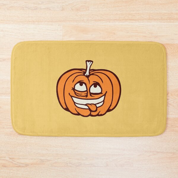 Item preview, Crazy Pumpkin Weird Grimace Cross Eyed Halloween Funny designed and sold by shirt-o-mat.
