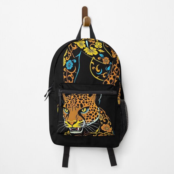 Item preview, Cheetah with Yellow and Orange Flowers designed and sold by Naturalite19.