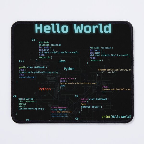 Item preview, Hello World designed and sold by Random Designs.