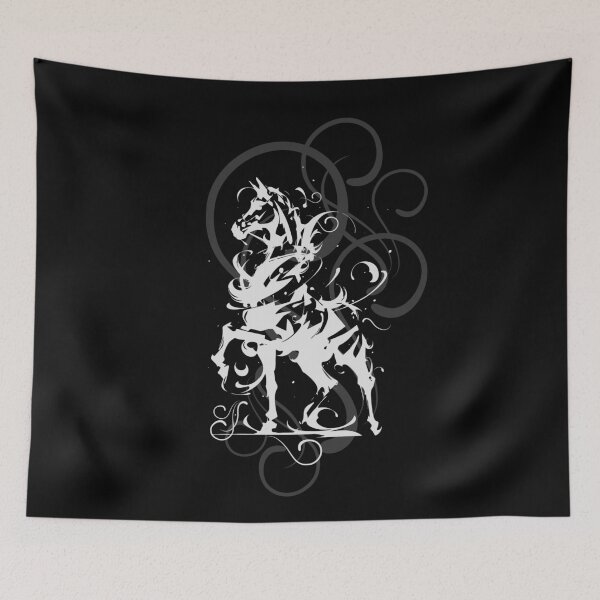 Item preview, Abstract Horse Design – Elegant Artistic Horse Illustration designed and sold by Way-Of-Art.