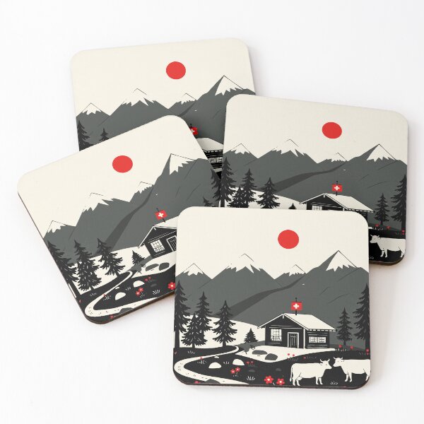 Item preview, Swiss landscape designed and sold by Design4uStudio.