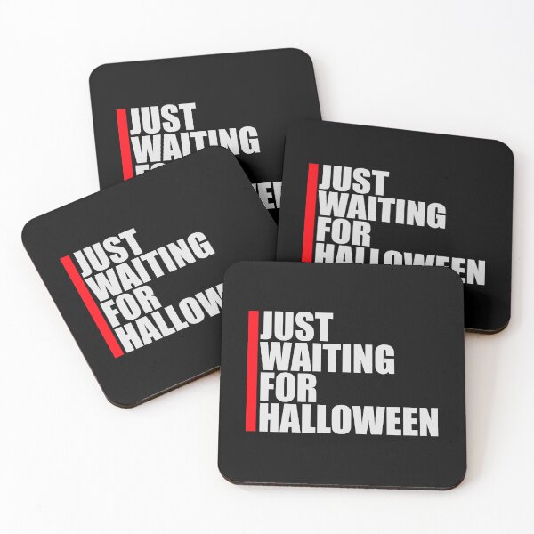 Item preview, Just Waiting For Halloween Funny Quote Countdown Anticipation designed and sold by shirt-o-mat.