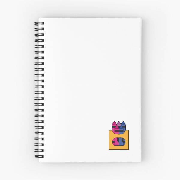 Item preview, Bisexual Flag Crayons – Subtle LGBTQ+ Pride for Everyday Wear designed and sold by SafeSpace-co.