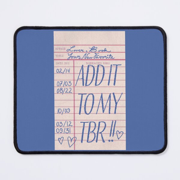 Item preview, Add it to my TBR! library card designed and sold by SloaneDesigns.