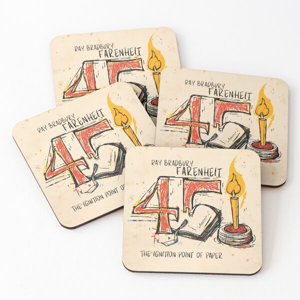 Item preview, 'Farenheit 451' by Ray Bradbury designed and sold by Filologica.