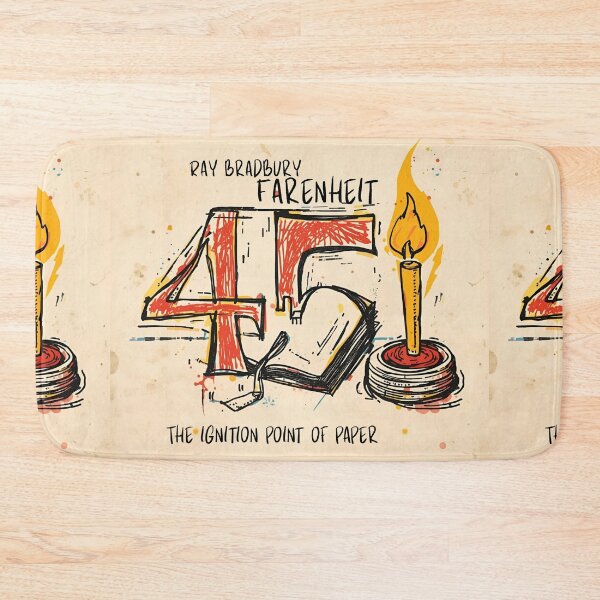 Item preview, 'Farenheit 451' by Ray Bradbury designed and sold by Filologica.
