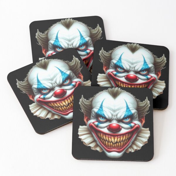 Item preview, scary color Clown designed and sold by szydelkowanika.