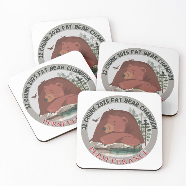 Item preview, Chunk 32 Fat Bear Week Champion 2025 (4) designed and sold by CRGreatStuff.