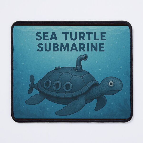 Item preview, Sea turtle submarine designed and sold by LumberjackTNArt.