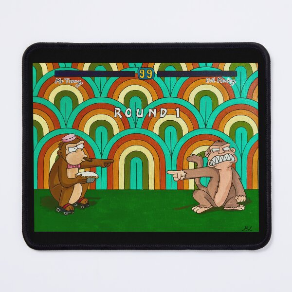 Item preview, Monkey fight round one designed and sold by FurHorror.