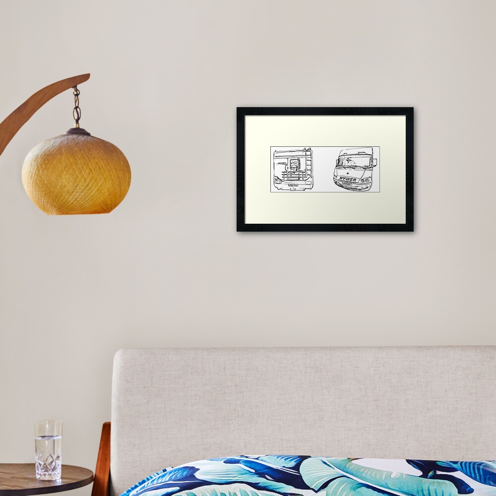 Vista previa del artículo con la obra «Lámina enmarcada», diseñado y vendido por HermanTheHymer.