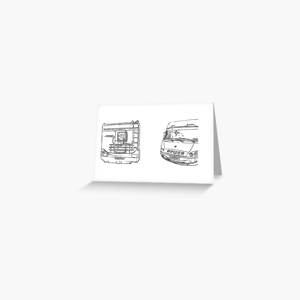 Vista previa del artículo con la obra «Tarjetas de felicitación», diseñado y vendido por HermanTheHymer.