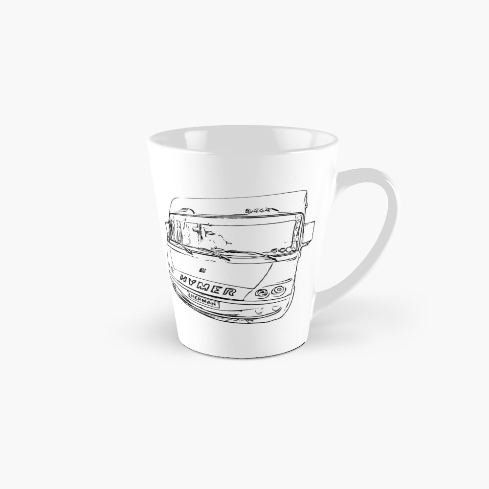 Vista previa del artículo con la obra «Taza cónica», diseñado y vendido por HermanTheHymer.