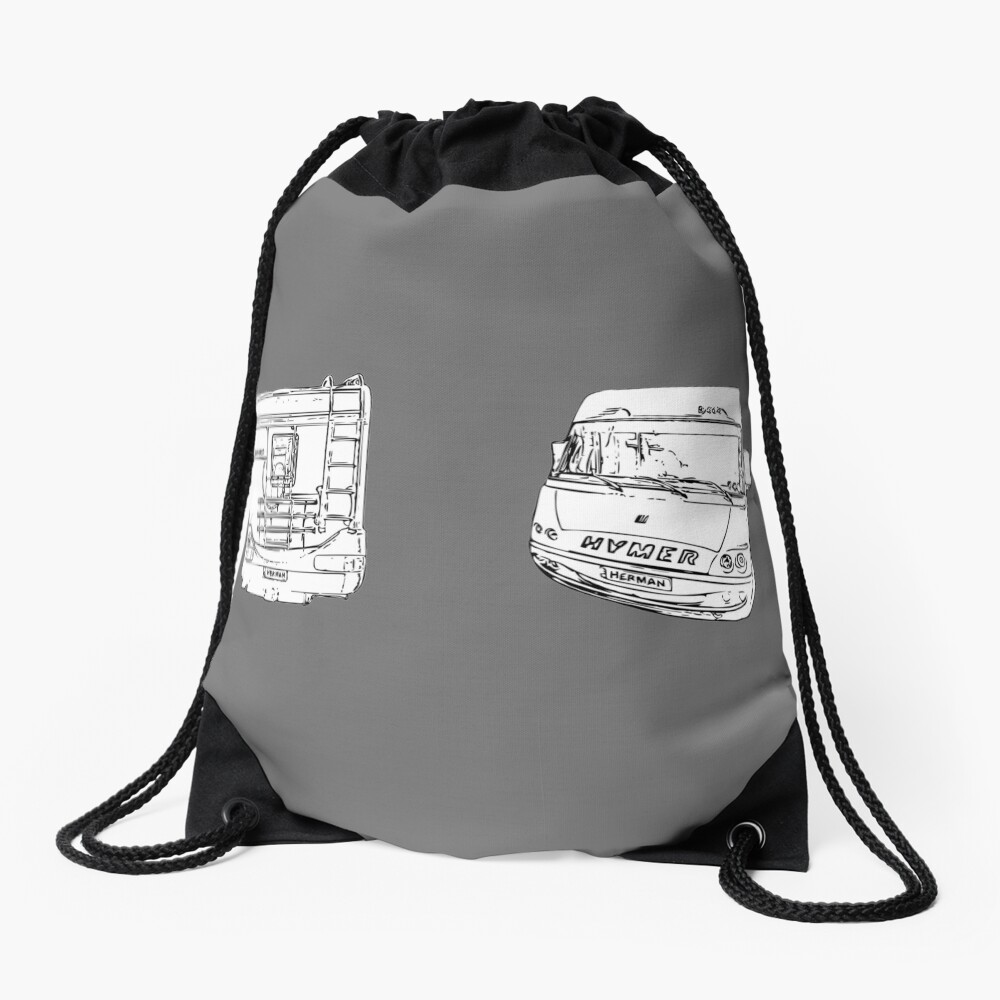 Vista previa del artículo con la obra «Mochila saco», diseñado y vendido por HermanTheHymer.