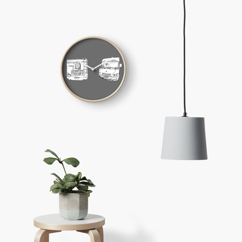 Vista previa del artículo con la obra «Reloj», diseñado y vendido por HermanTheHymer.