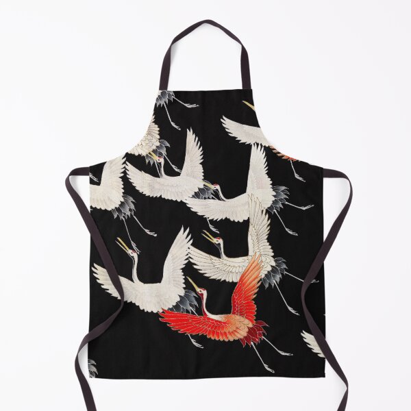 Item preview, Vintage Japanese Flying Cranes Pattern designed and sold by Weird Unicorn.