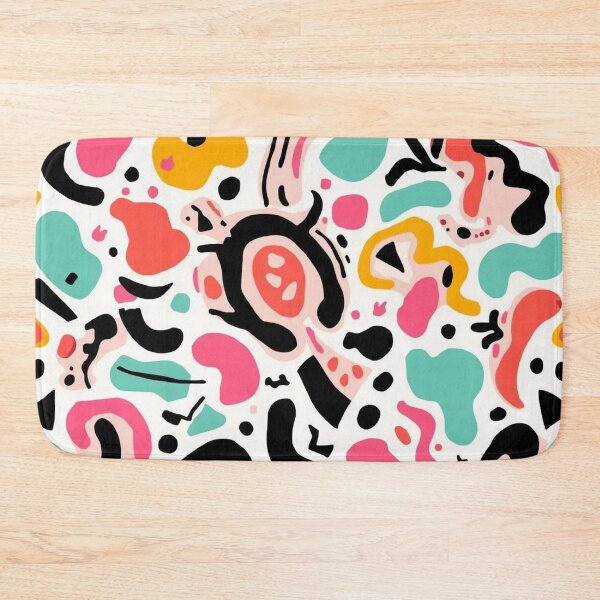 Item preview, 80s Memphis Design Abstract Pattern - Retro Geometric Shapes and Squiggles designed and sold by Esterlane.