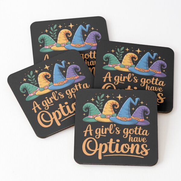 Item preview, Halloween A Girl’s Gotta Have Options Feeling Witchy  designed and sold by Vastingan.