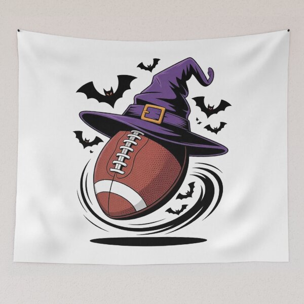 Item preview, Halloween American Football Player Witch Hat Bat Men Boys designed and sold by Vastingan.
