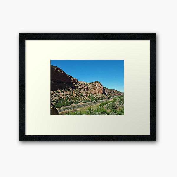 Wyoming Sagebrush 51 Framed Art Print