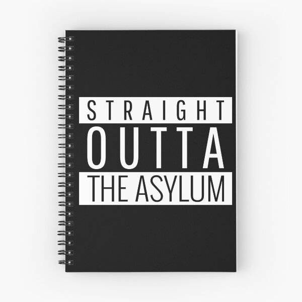 Item preview, Straight Outta The Asylum designed and sold by RR-Creative.