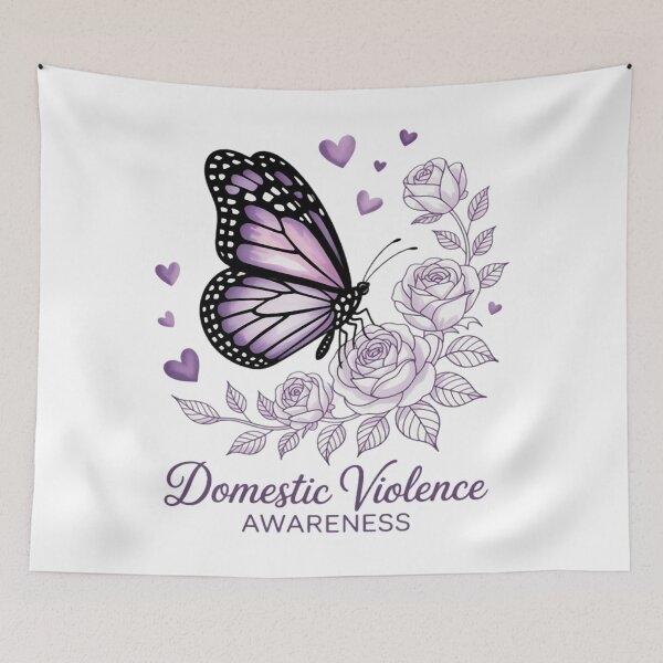 Item preview, Halloween Butterfly Purple Domestic Violence Awareness 2025 designed and sold by Vastingan.