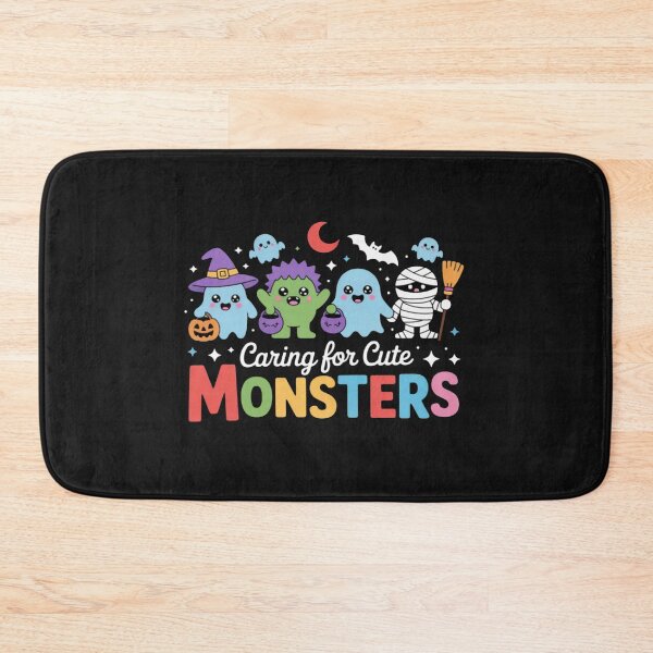 Item preview, Halloween Caring for Cute Monsters Daycare Teacher Provider  designed and sold by Vastingan.