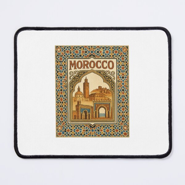 Item preview, Moroccan Mosaic Landmark Art – Traditional Decorative Design designed and sold by DailyDrivesct.