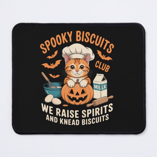 Item preview, Halloween Cute Cat Baking Spooky Biscuits Club Kitty designed and sold by Vastingan.