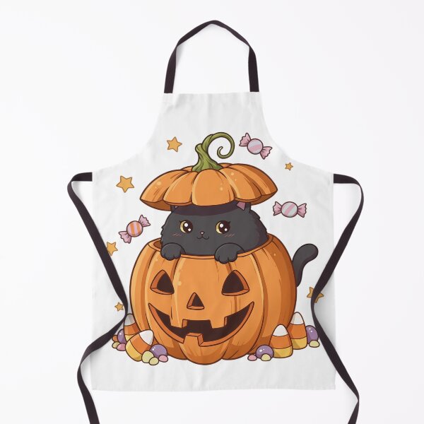 Item preview, Cute Black Cat in Pumpkin Description: An adorable black designed and sold by InkFool.