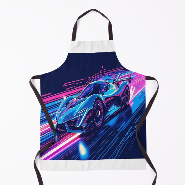 Item preview, Superdeportivo de carreras futurista: Neon Speed Machine designed and sold by MODENESTY.