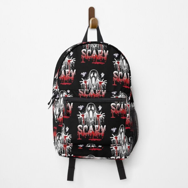Item preview, Ghostly Horror Halloween Art – Dripping White Blood to Red Design" designed and sold by ShadeScapeArt.