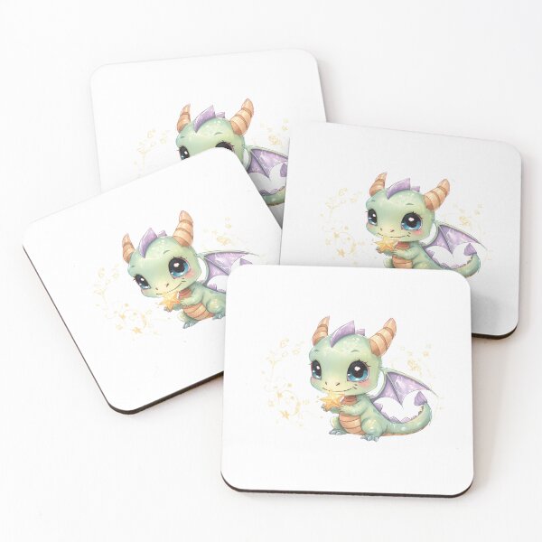 Item preview, Cute Baby Dragon Holding Star designed and sold by NIPITMATE.