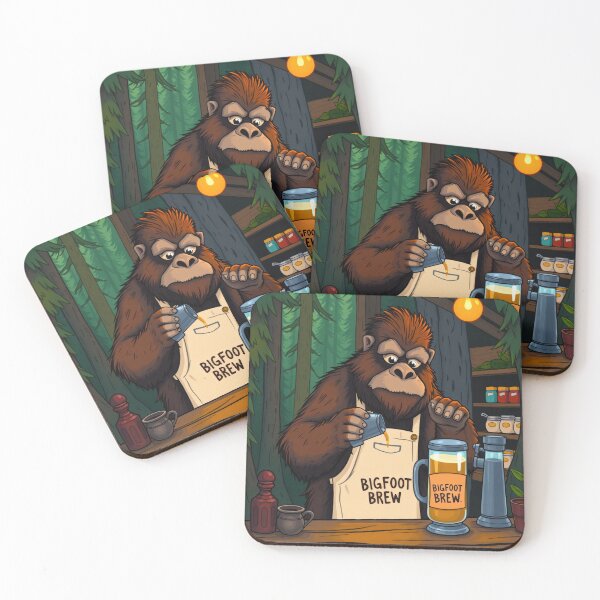 Item preview, Bigfoot Brews Best Coffee designed and sold by CTM ArtStudio.